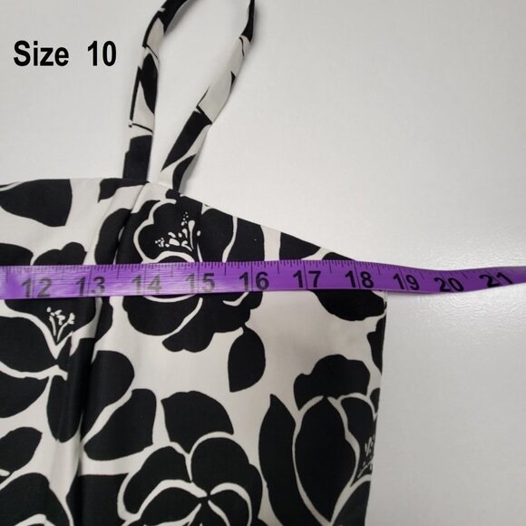 Black and White Dress Bubble Cotton Dress Size 6 -NEW - Picture 15 of 15